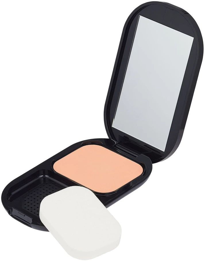 „Max Factor Facefinity“ kompaktiškas makiažo pagrindas, 010 Sable SPF 15, 10 ml