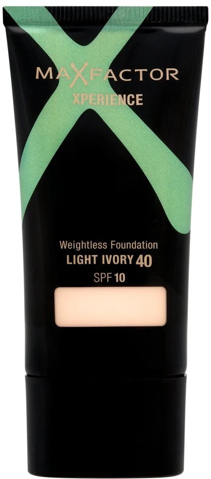 „Max Factor Xperience“ skystas makiažo pagrindas „40 Light Ivory SPF 10“, 30 ml