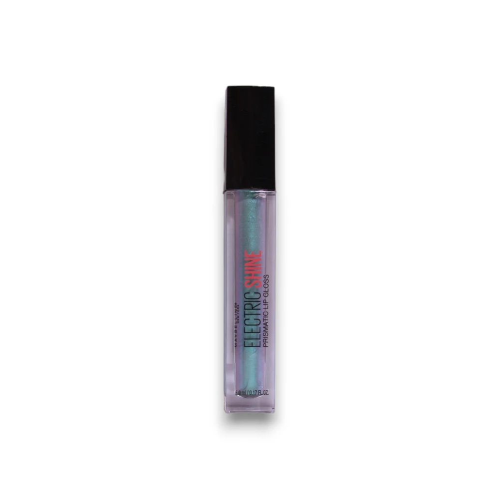 Maybelline New York Electric Shine Prismatic lūpų blizgis, 5 ml, spalva - 165 Electric Blue
