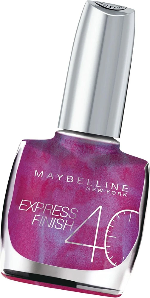 Maybelline Express Finish 40 Seconds nagų lakas Nr. 250 Deep Violet, 10 ml