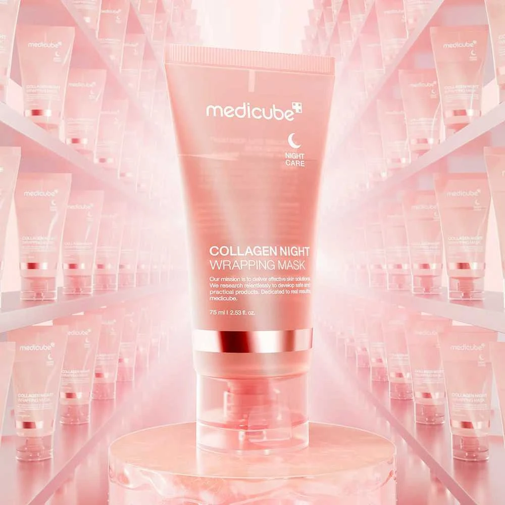 Medicube Collagen Overnight Wrapping Peel Off Facial Mask - Elasticity veido kaukė