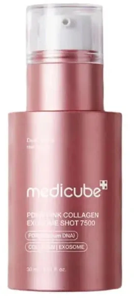 Medicube PDRN Rožinė Exosome Shot Serum 7500 veido serumas, 30 ml