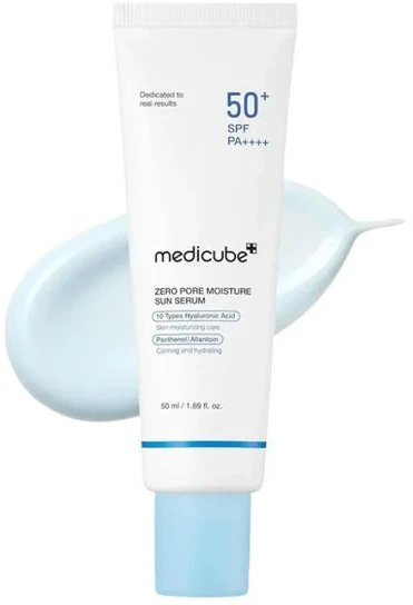 Medicube Zero Pore Moisture Sun Serum drėkinamasis serumas nuo saulės 50ml