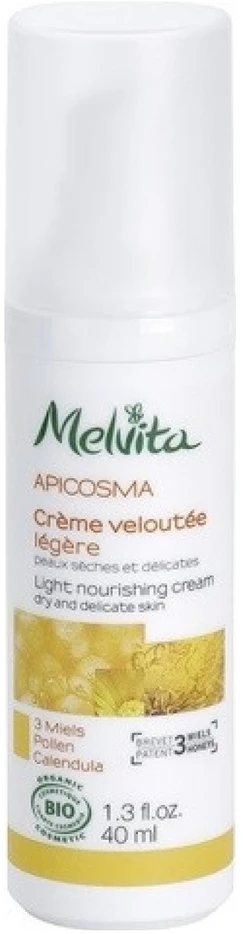Melvita, Apicosma, Organic, maitininantis, Kreminis, For Face, 40 ml *Tester