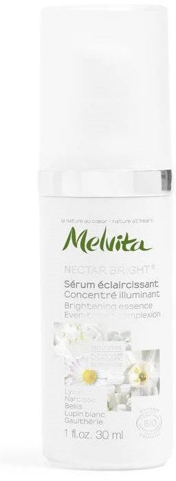 Melvita, „Nectar Bright“, ekologiškas, skaistinamasis, dienos ir nakties serumas veidui, 30 ml *Mėginys