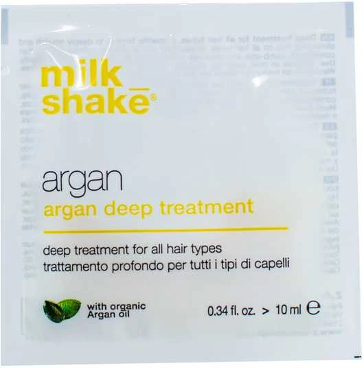 Milk Shake Argan Organic Argan Oil Hair Kreminis Treatment For maitininantis, 10 ml