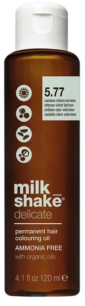 Švelnus ilgalaikis plaukų dažymo aliejus be amoniako „Milk Shake“ 1, 120 ml