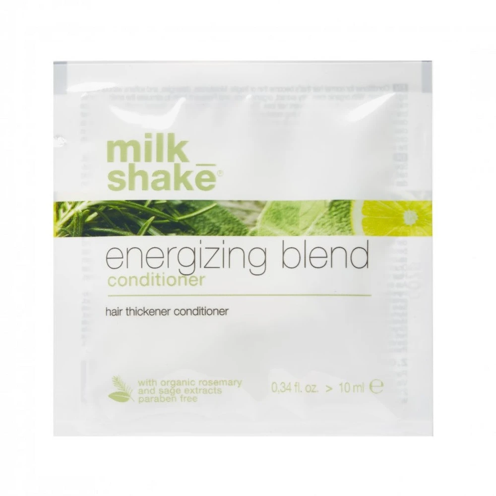Milk Shake Pieno kokteilis „Energy Blend“ plaukų kondicionierius be parabenų, tankinantis, 10 ml