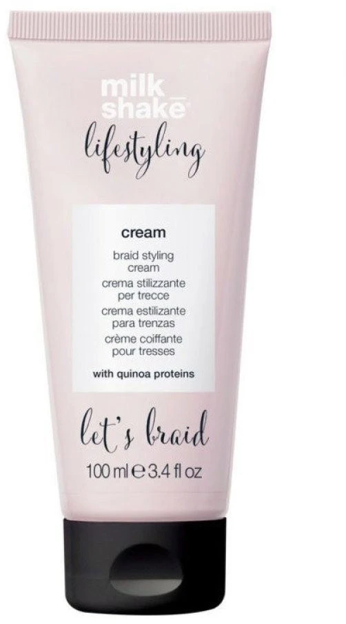 Milk Shake Pieno kokteilis „Lifestyling Braid“ su kvinojos baltymais, plaukų formavimo kremas, 100 ml