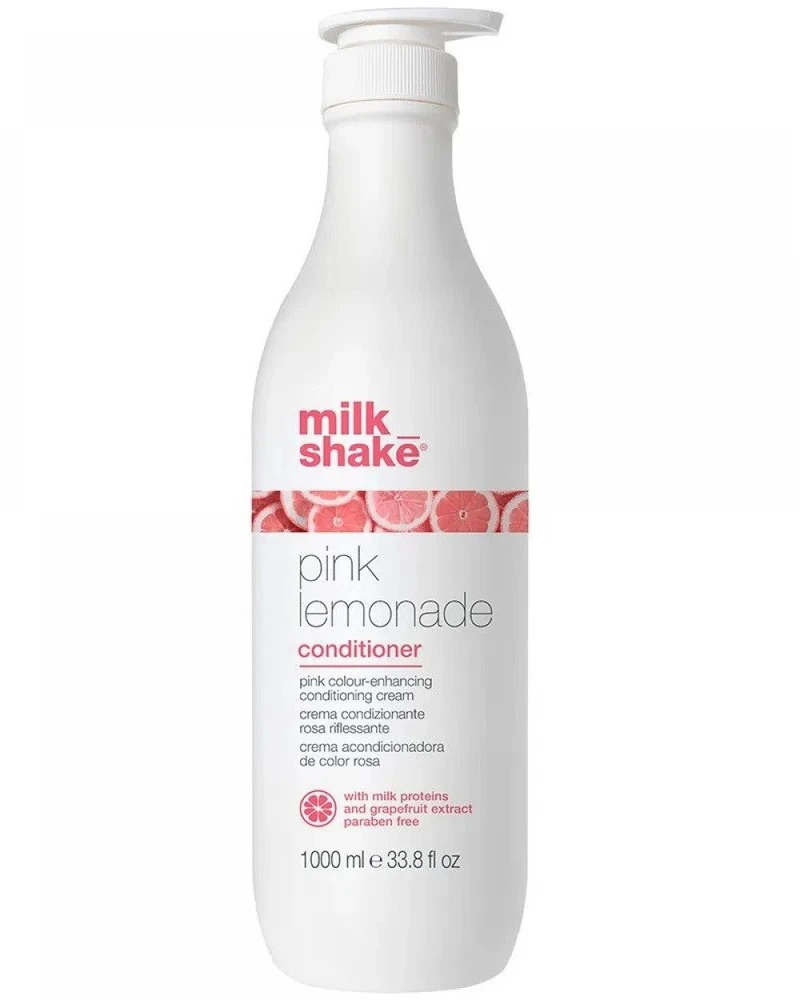 Milk Shake Milk_Shake Rožinė Lemonade Conditioner atspalvį suteikiantis plaukų kondicionierius šviesiems plaukams, 1000 ml