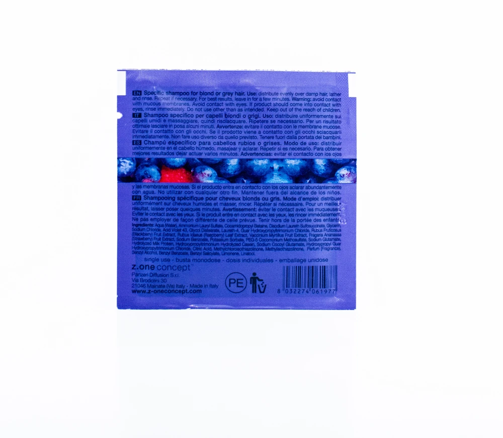 Milk Shake, Sidabrinis Shine, Hair Šampūnas, For Neutralisation Of Geltona Tones, 10 ml