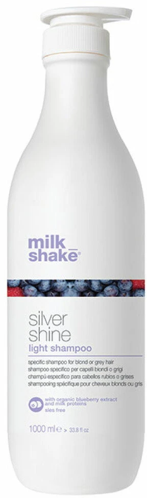 Milk Shake Milk_Shake Sidabrinis Shine Light Šampūnas šampūnas šviesiems plaukams, 1000 ml
