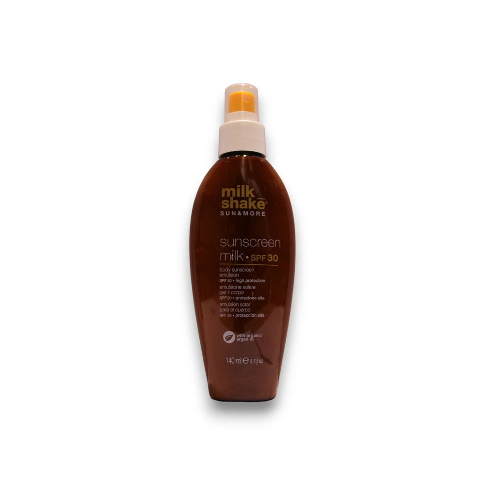 Milk Shake Pieno kokteilis „Sun & More Protection From Elements“ Dieninis losjonas kūnui SPF 30, 140 ml