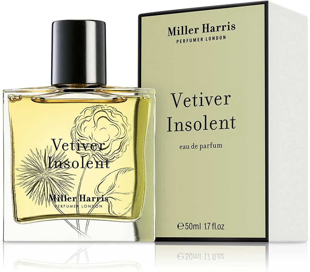Miller Harris Vetiver Insolent EDP parfumuotas vanduo moterims, 50 ml