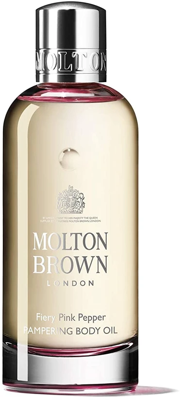 Molton Brown Fiery Rožinė pipirų kūno aliejus, 100 ml