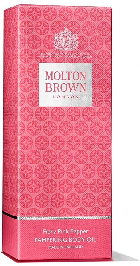 Molton Brown Fiery Rožinė pipirų kūno aliejus, 100 ml