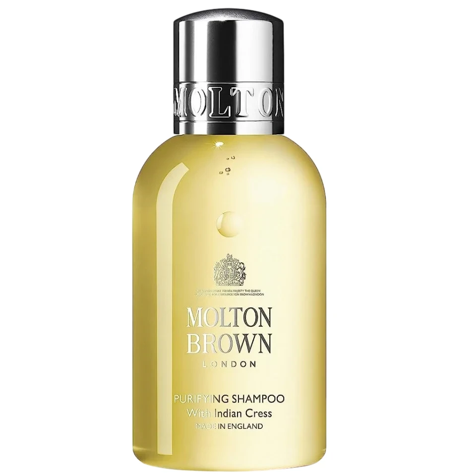 Molton Brown indiškų pipirnių plaukų šampūnas valomiesiems plaukams, 100 ml