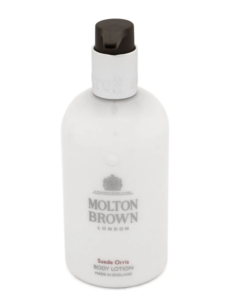 Molton Brown Suede Orris maitininantis Losjonas kūnui, 300 ml