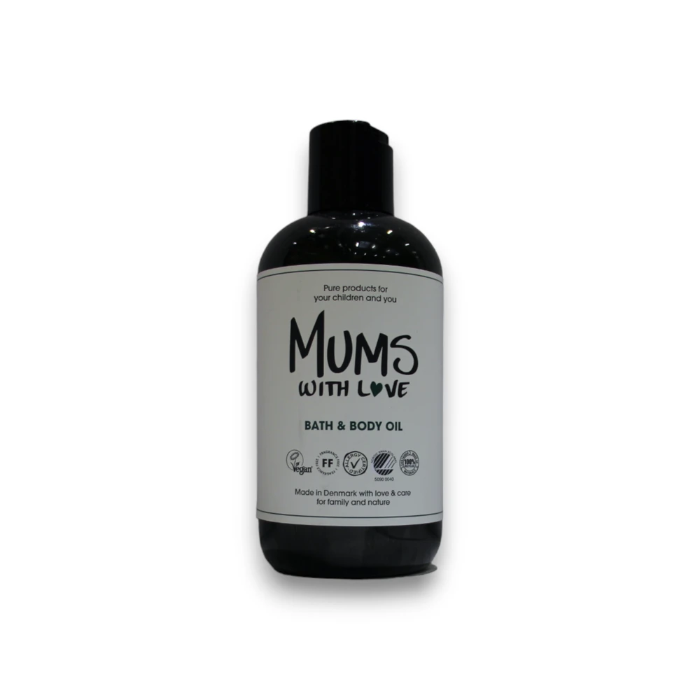 Mums With Love drėkinamasis kūno aliejus, 250 ml
