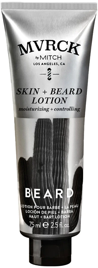 „Mvrck by Paul Mitchell Beard Care“ drėkinamasis dieninis barzdos ir veido losjonas be parabenų, 75 ml