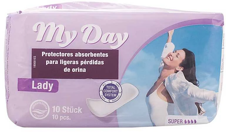 "My Day" įklotai nuo šlapimo nelaikymo "Super" 10 vienetų