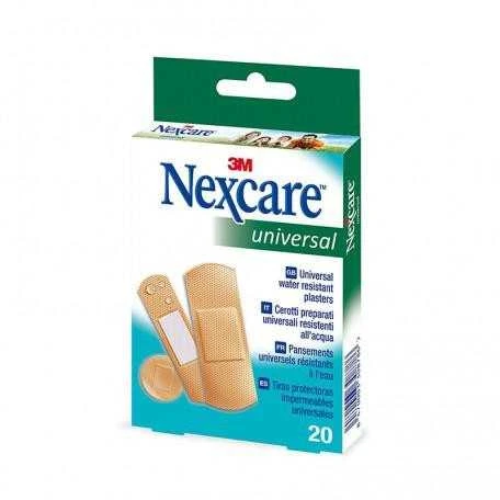 Universalūs pleistrai NEXCARE C0320ASB, įvairių dydžių, 20 vnt.