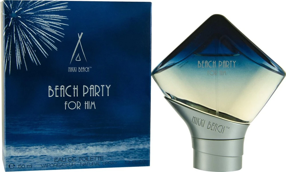 Nikki Beach, „Beach Party“, tualetinis vanduo vyrams, 50 ml