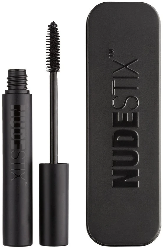 Nudestix Lenghtening and Thickening Blakstienų tušas Juodas, 8 g