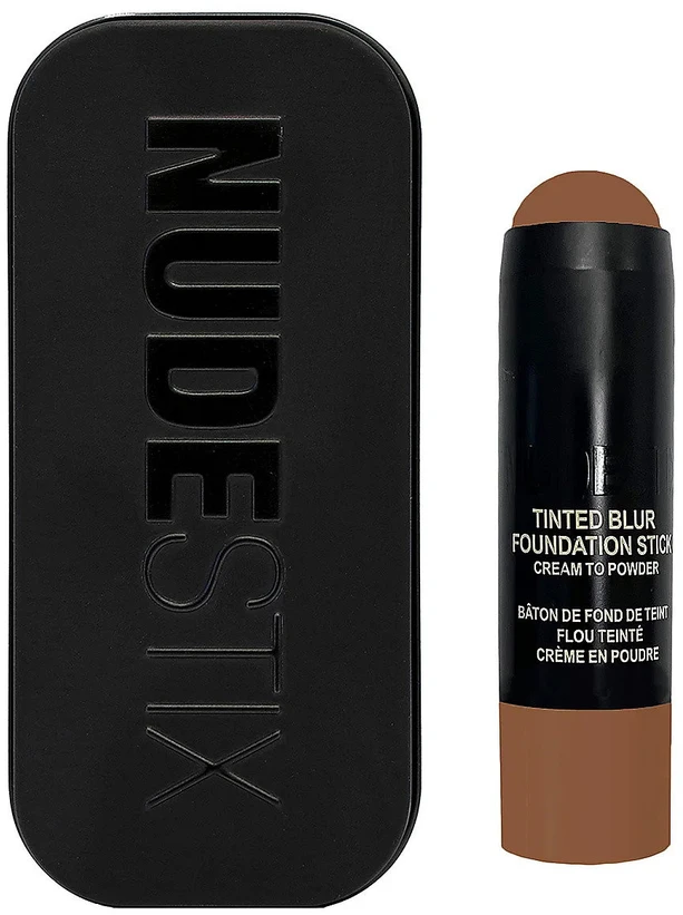 „Nudestix“ tonuotas makiažo pagrindas „Tinted Blur“ pieštukas, 8 tamsiai rudas, 6 g