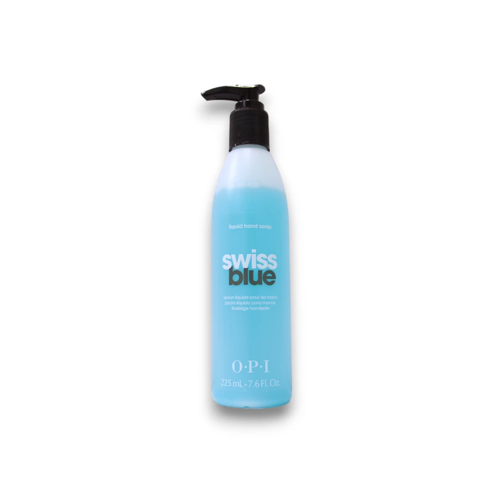 Opi Swiss Mėlyna valomasis skystas muilas rankoms, 225 ml