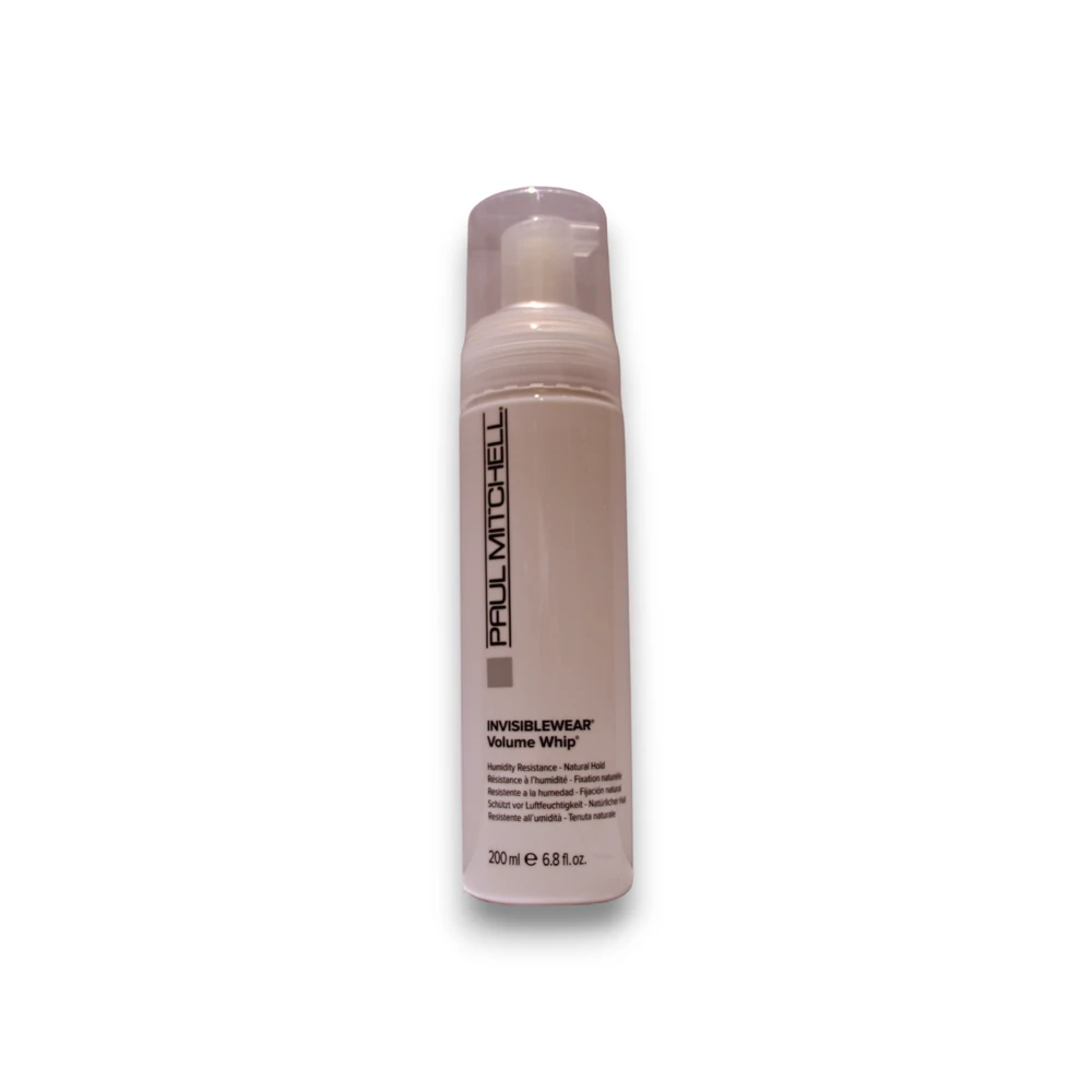 Paul Mitchell Invisiblewear plaukų formavimo putos be parabenų, suteikiančios apimties ir natūralios fiksacijos, 200 ml