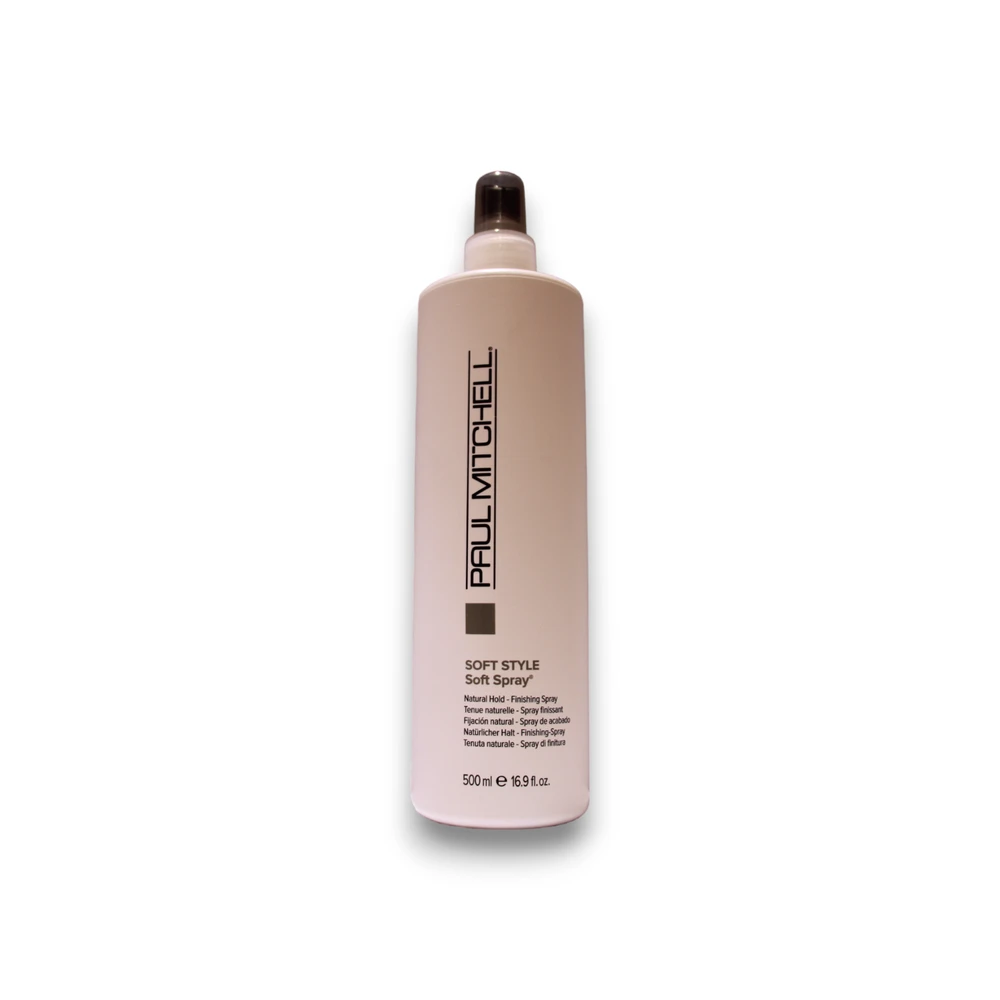 Paul Mitchell Soft Style Soft plaukų lakas be parabenų, Finishing Natural Hold, 500 ml