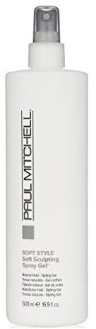 Paul Mitchell Soft Style Soft Sculpting plaukų formavimo gelis be parabenų, skirtas natūraliai fiksacijai, 500 ml
