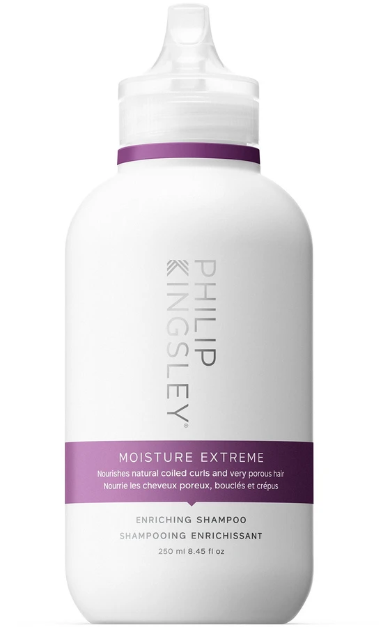 Philip Kingsley Moisture Extreme guaro ir kakavos sviesto plaukų šampūnas drėkinimui, 250 ml