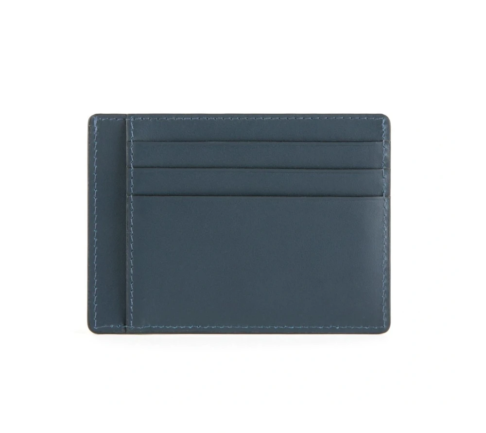 Piquadro, Piquadro, Leather Card Holder, RFID Anti-Fraud Protection, For Men