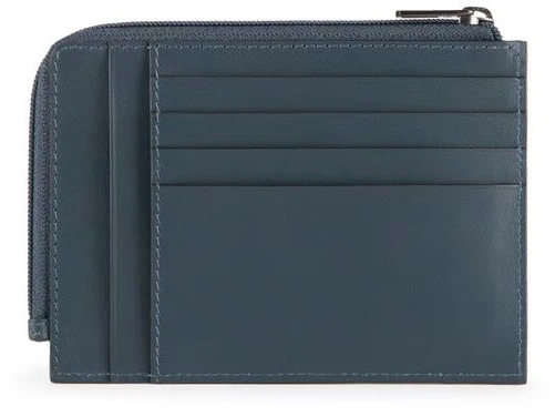 Piquadro, Piquadro, Leather Wallet, Coin Holder, 42023100, Pilkas, For Men