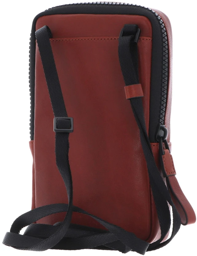 Piquadro, Piquadro, Leather Wallet, Phone Holder, 42023100, Brown, For Men