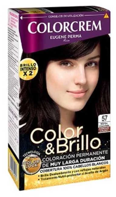 plaukų dažai "Eugene Perma Color - Shine" 57 Šokoladinė ruda
