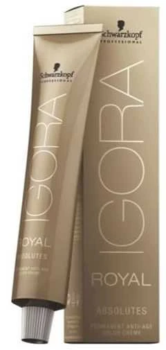 Schwarzkopf Igora Royal Absolutes ilgalaikio poveikio žilų plaukų dažai 60 ml - 7-50