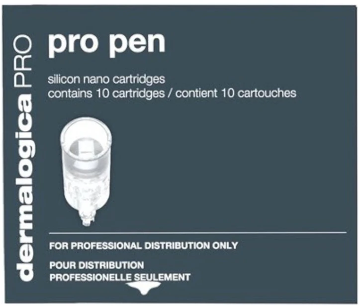 Dėklas „Pro Pen Nanotip“, „Dermalogica“, pakaitinis silikoninis kasetė, 10 vnt.