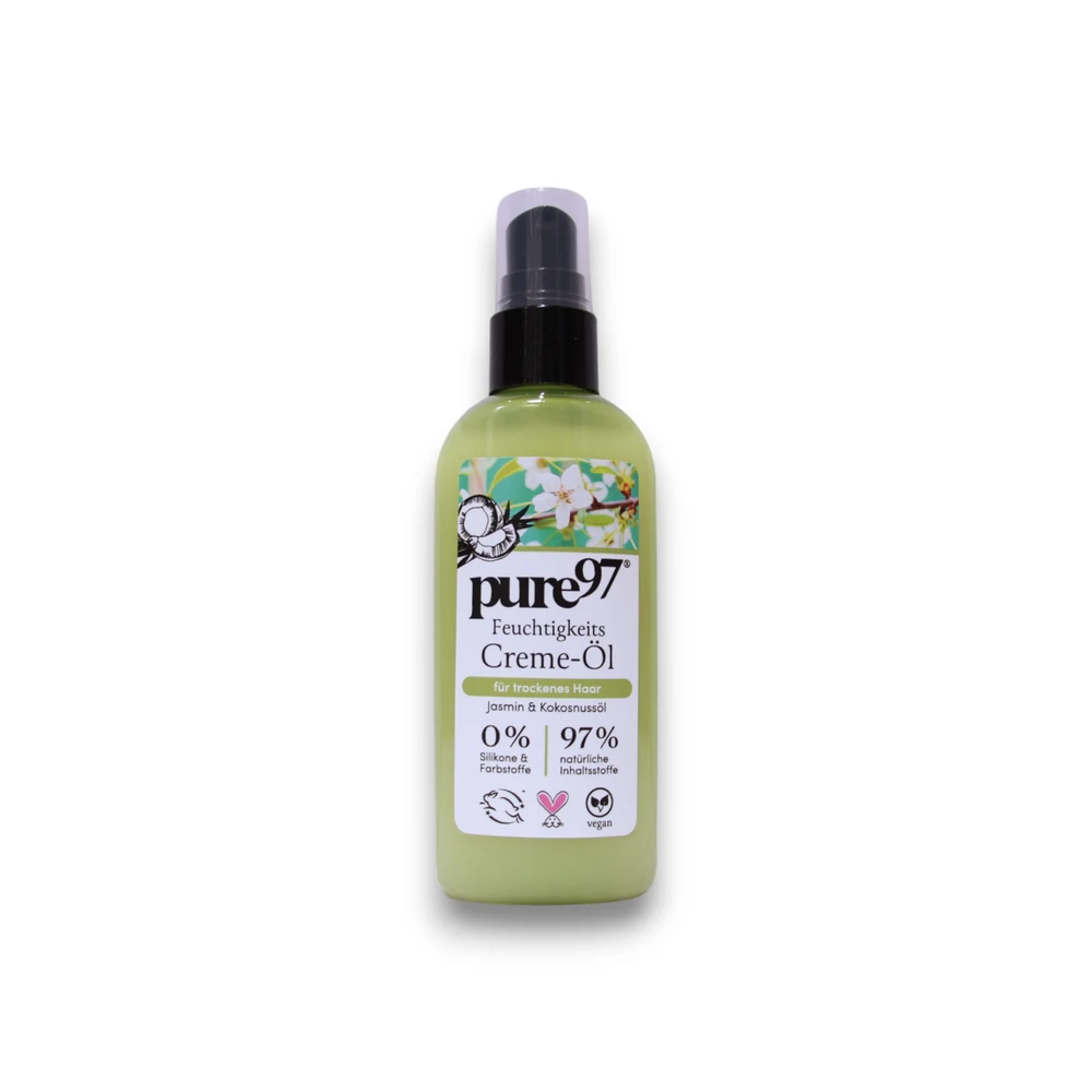 „Pure97 Jasmin & Kokosnuss“ plaukų kreminė priemonė nuo karščio, 100 ml