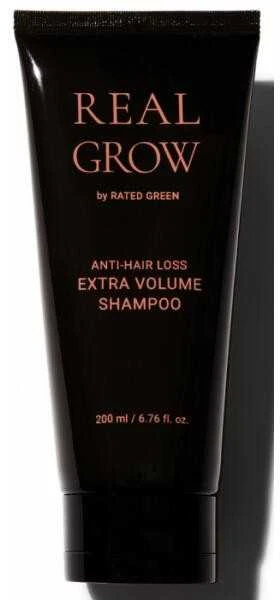 Rated Green Rated Žalias Rated Žalias Real Grow Anti Hair Loss Extra Volume šampūnas 200ml