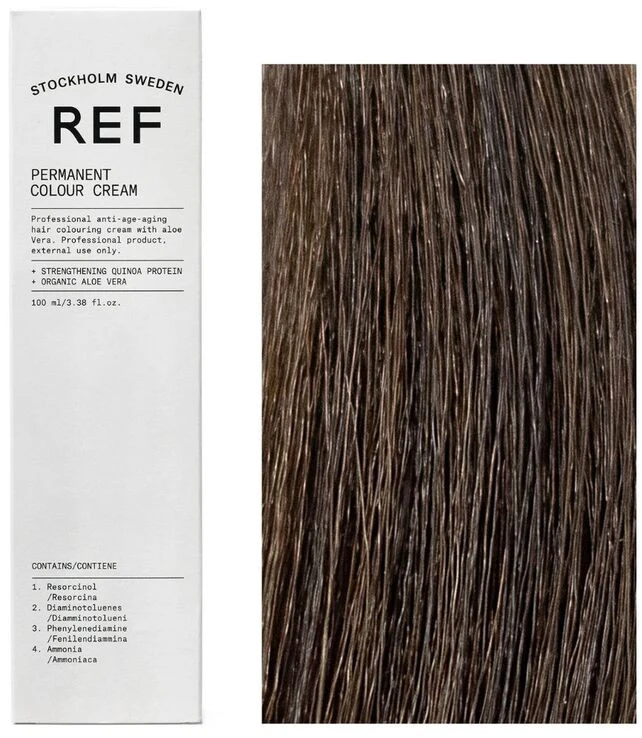 Ref Stockholm REF Permanent Colour 4.3 Golden Brown, 100 ml