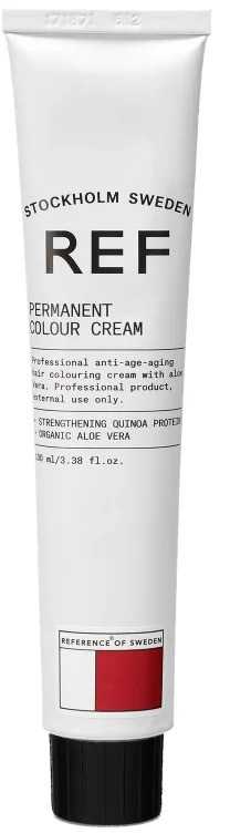 Ref Stockholm REF Permanent Colour Vegan Permanent Hair Dye 7.53 Mahogany Golden Skirtas šviesiems plaukams, 100 ml