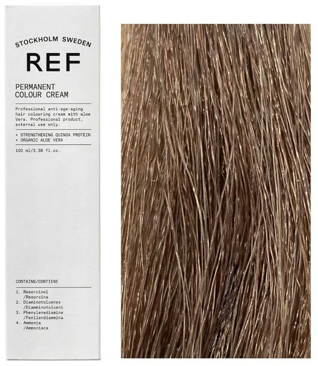 Ref Stockholm REF Permanent Colour Vegan Permanent Hair Dye 7.036 Milk Chocolate, 100 ml