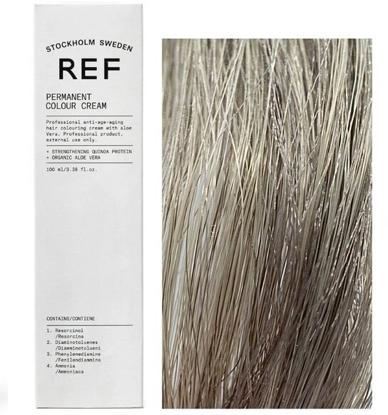 Ref Stockholm REF Permanent Colour Vegan Permanent Hair Dye Steel, 100 ml