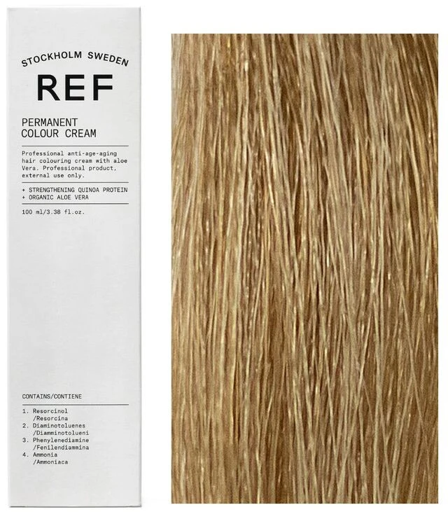 Ref Stockholm REF Permanent Colour Vegan Permanent Hair Dye 10.003 Bahia Natural Extra Light Skirtas šviesiems plaukams, 100 ml