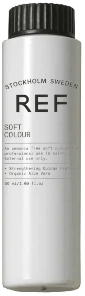 Ref Stockholm REF Soft Colour Vegan Demi-Permanent Hair Dye 7.44 Intense Copper Skirtas šviesiems plaukams, 50 ml