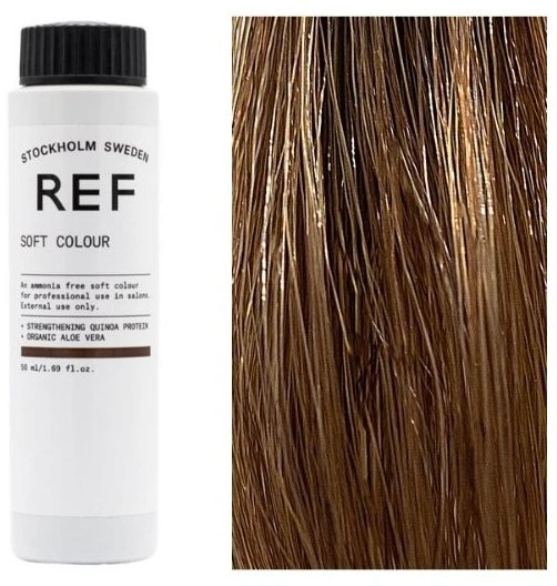 Ref Stockholm REF Soft Colour Vegan Demi-Permanent Hair Dye 7.3 Golden Blond, 50 ml