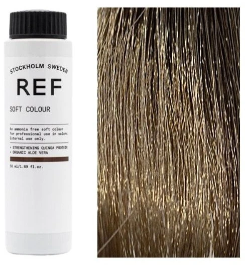 Ref Stockholm REF Soft Colour Vegan Demi-Permanent Hair Dye 6.0 Dark Skirtas šviesiems plaukams, 50 ml